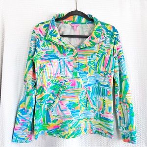 Lilly Pulitzer Captain Popover, size small, multicolored